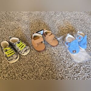 Infant Boys 0-3 Shoe Bundle, 2 NWT